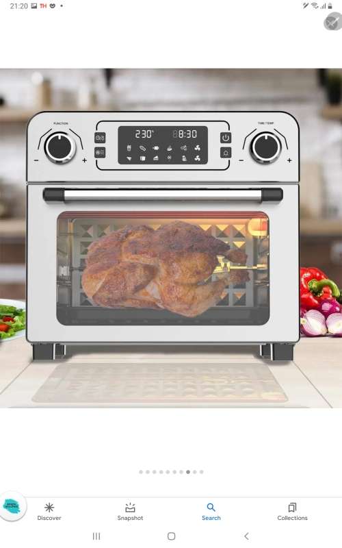 MILEX AIRFRYER  23 L OVEN WITH ROTISSERIE