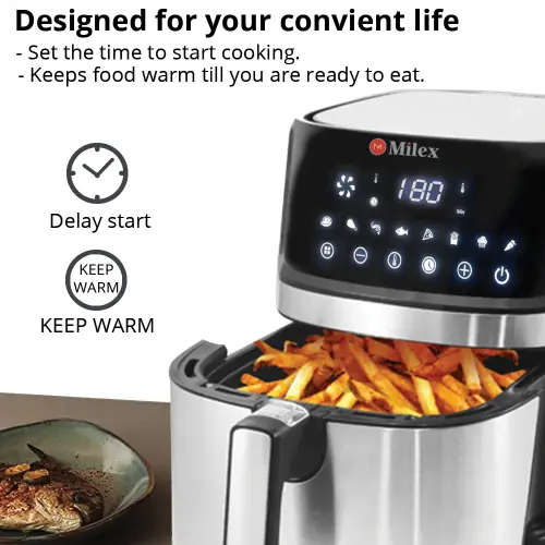 MILEX PREMIUM  AIR FRYER 5.6 LITRES