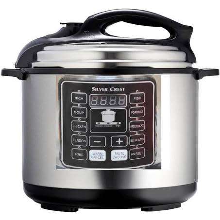 BRAND NEW SILVERCREST 6 LITRES PRESSURE COOKER
