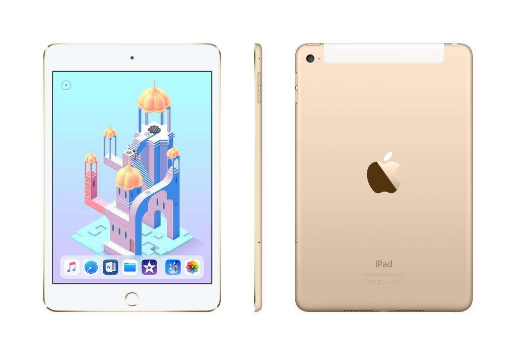 APPLE IPAD MINI 4 IN EXCELLENT CONDITION GOLD COLOR