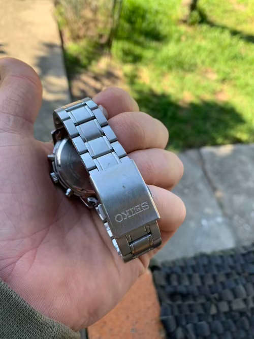 Seiko Chronograph Mens Watch (R1 Bids!!)