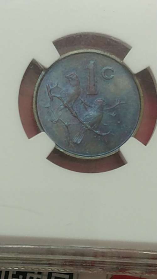 1965 Afrikaans Legend One Cent NGC