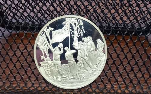 Pioneers of Africa Proof silver medallions