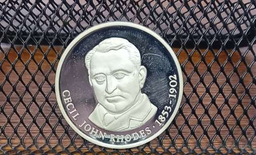 Pioneers of Africa Proof silver medallions