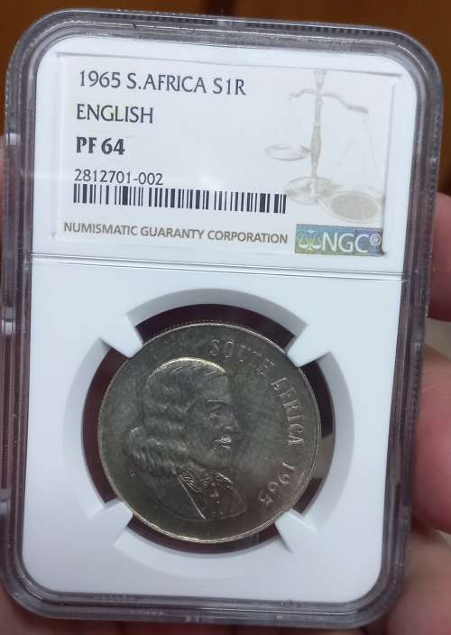 1965 English R1 PF64 NGC