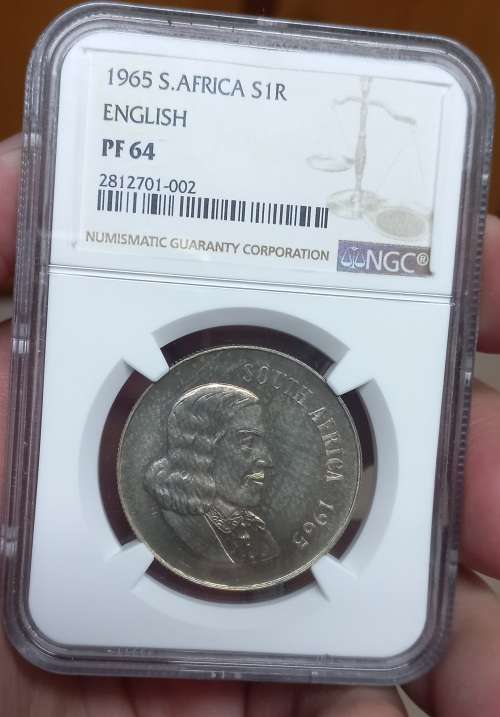 1965 English R1 PF64 NGC
