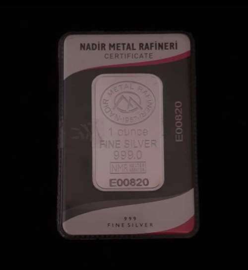 One Oz silver nadir bar