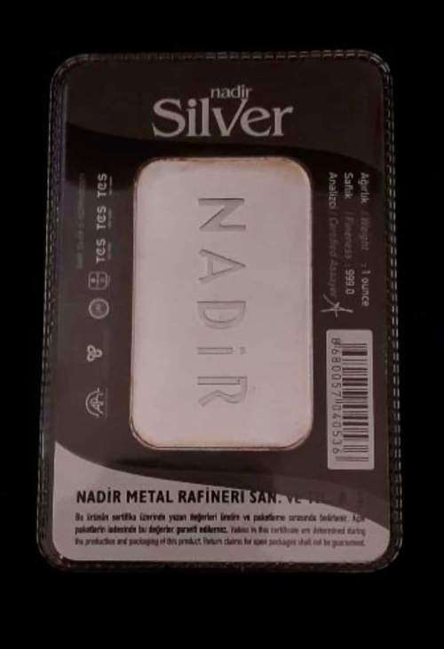 One Oz silver nadir bar