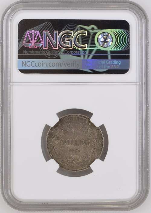1895 ZAR Shillings NGC AU53