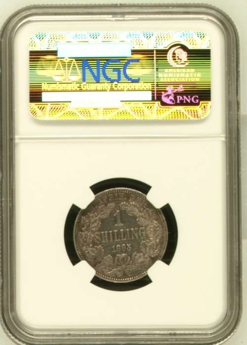 1895 ZAR Shillings NGC XF40