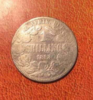 1893 ZAR 1 shilling