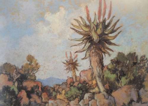 Conrad Theys - Trees - Signed print - A beautiful piece of art, bid now!!