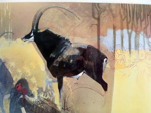 Keith Joubert - Royal Sable - Limited edition Lithoprint - Rowland Ward Collection - Low price!!