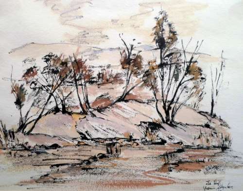 Yvonne Steynberg - The Drift - A beautiful painting! Bid now!