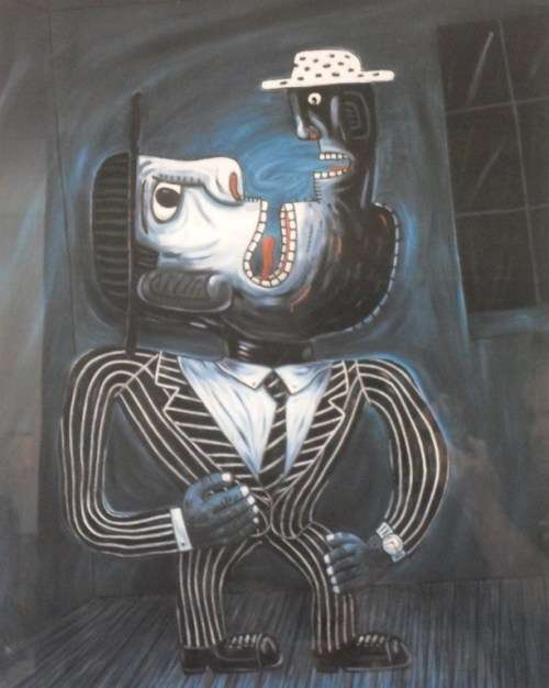 Norman Catherine - Chinwag - Lithograph poster - Magnificent investment art!! - Bid now!