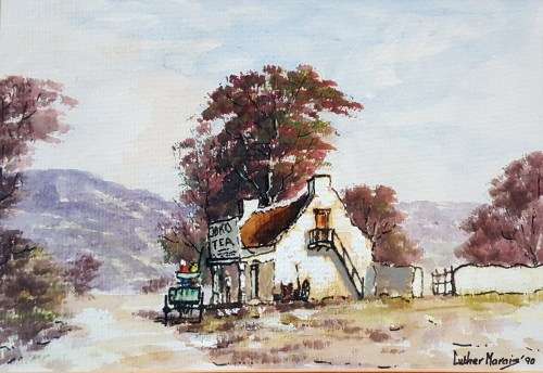 Luther Marais - Going shopping - A stunning little treasure! Bid now!