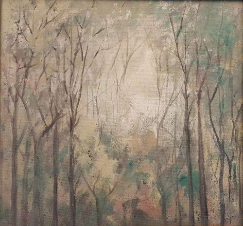 Unknown - Abstract forest - A treasure! Giveaway price, bid now!