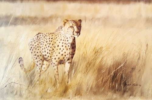 Grant Hacking - Cheetah - Investment art at its finest! Bid now!