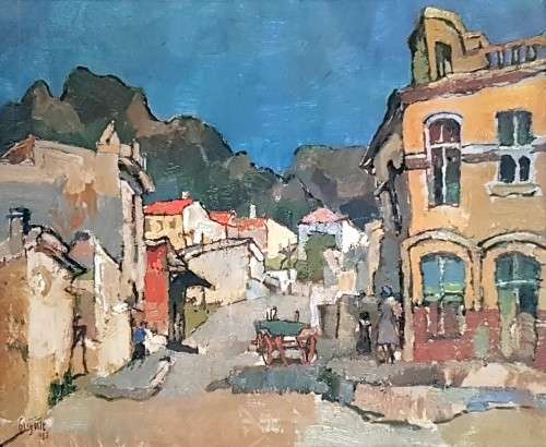 Gregoire Boonzaier  - District 6 - A beautiful signed litho print! Giveaway price, bid now!