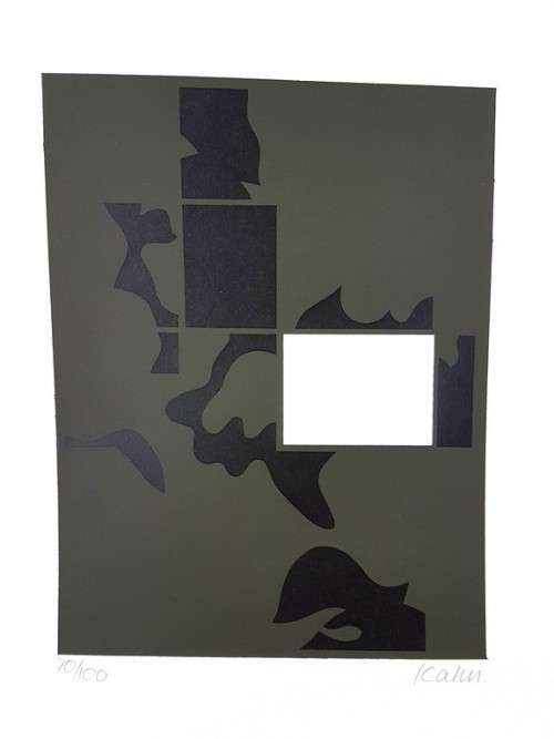 Maurice Khan - Abstract -  Limited edition Serigraph - Investment art! Bid now!