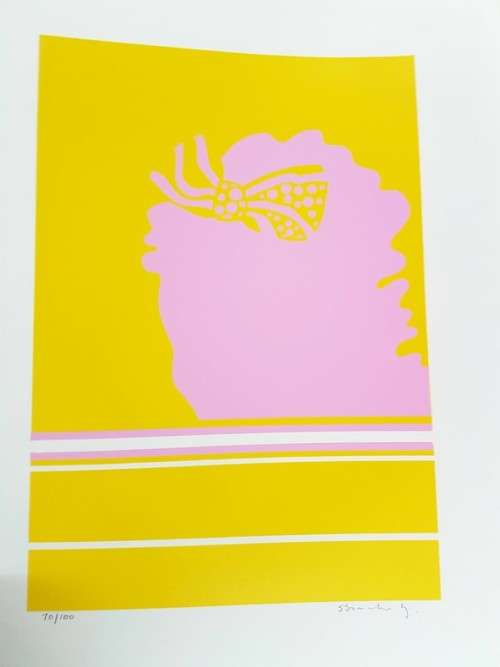 Shirley Simkowitz - Abstract -  Limited edition Serigraph - Investment art! Bid now!