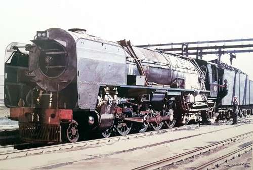 David Hall Green - Noon Departure - Stunning art! - Bid now!!