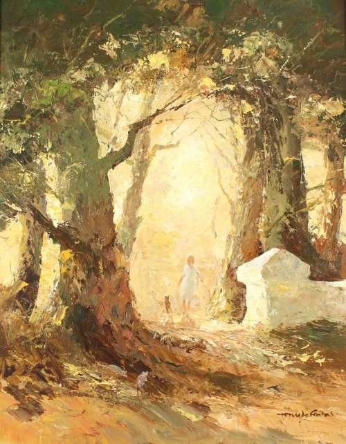 Tony de Freitas - New discovery - A magnificent painting! Investment art, bid now!!