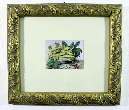 Still life in a gilded frame - A beauty! - Print - Low price! - Bid now!