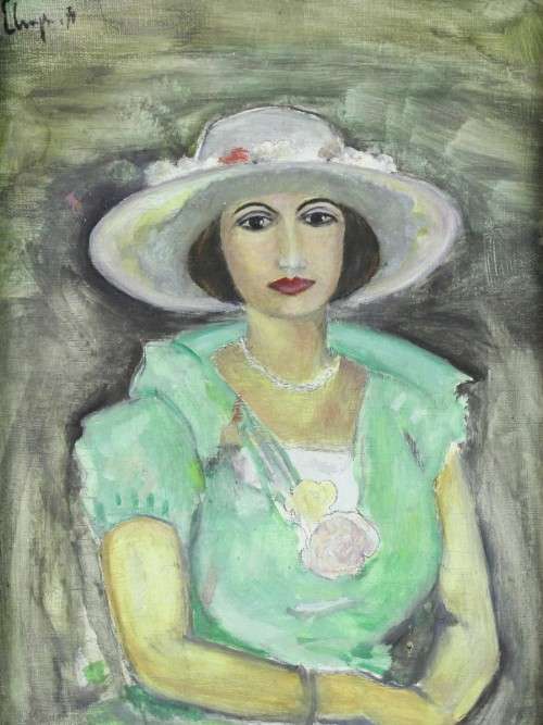 Chapito - Portrait study - A beauty! - Oil painting - Low price! - Bid now!