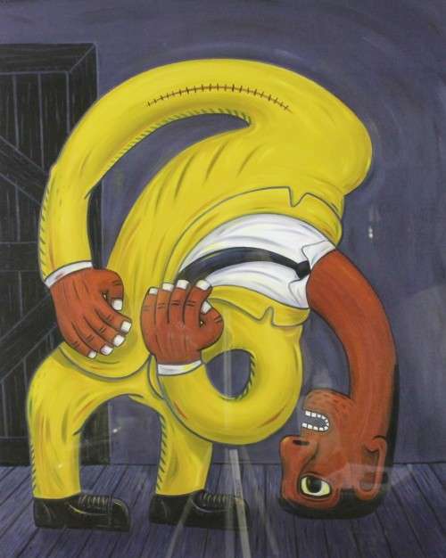 Norman Catherine - Red rubber neck too - Lithograph poster - Investment art!! - Bid now!