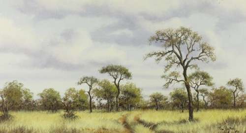 Nico Coetzee - Landscape - A beautiful painting!! Bid now!