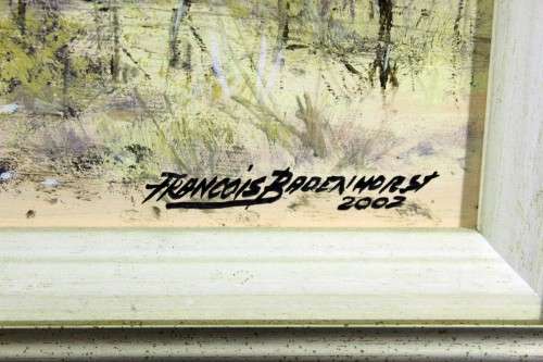 Francois Badenhorst - Baobab - A stunning painting!! Bid now