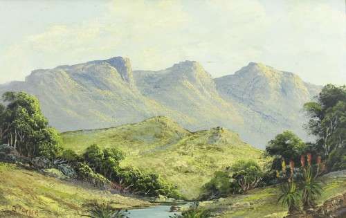 A Carder - Landscape - A lovely oil painting!! Bid now!!