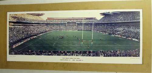 1995 Rugby World Cup - An amazing print!! Bid now!!