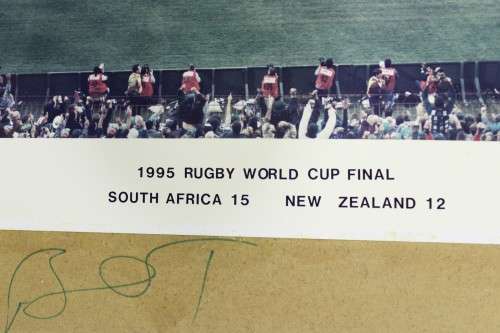 1995 Rugby World Cup - An amazing print!! Bid now!!