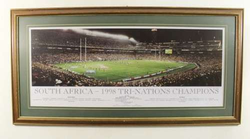 1998 Tri-Nations Final - An amazing print!! Bid now!!