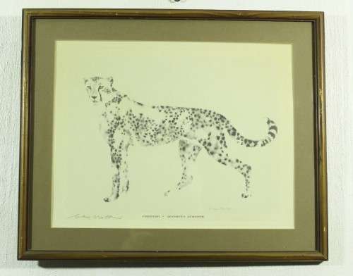 Clive Walker - Cheetah - Beautiful! - Low price, bid now!!
