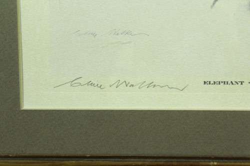 Clive Walker - Elephant - Beautiful! - Low price, bid now!!