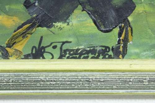 Solomon Sekhalelo - Township scene - A stunner!! Bid now!