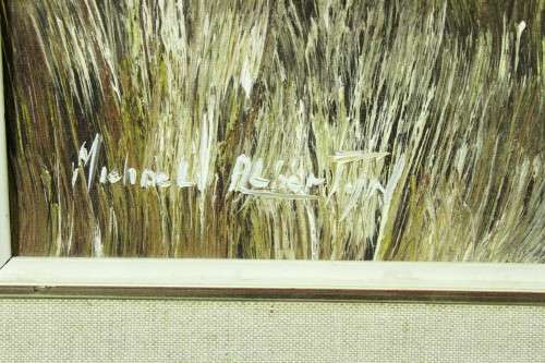 Michael Albertyn - Landscape with Aloe's - Stunning! 90cm x 60cm. Act fast and bid now!