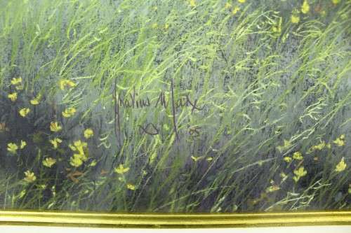 Ignatius Marx - Elephant and the storm - A magnificent investment painting! - 94cm x 68cm - Bid now!