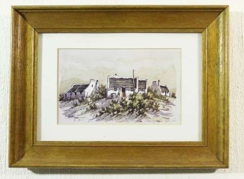 Malachi Smith - Houses on the dunes - Signed and editioned - Take a look now!! Giveaway price!