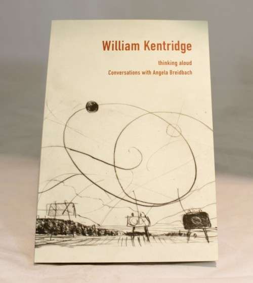 William Kentridge - Thinking aloud - Autographed book - An excellent reference work! Bid now!
