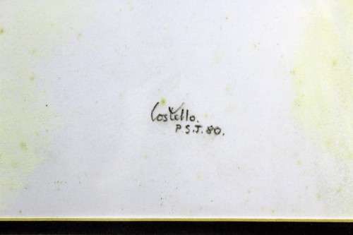 M Costello - Abstract birds - A beautiful mixed media painting! Invest now!!