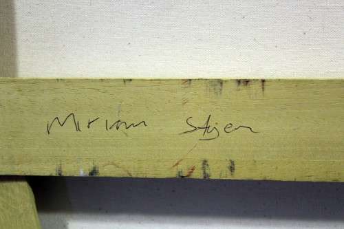 Miriam Styen - Doll with two shadows - An impressive / disturbing oil painting! Bid now!!