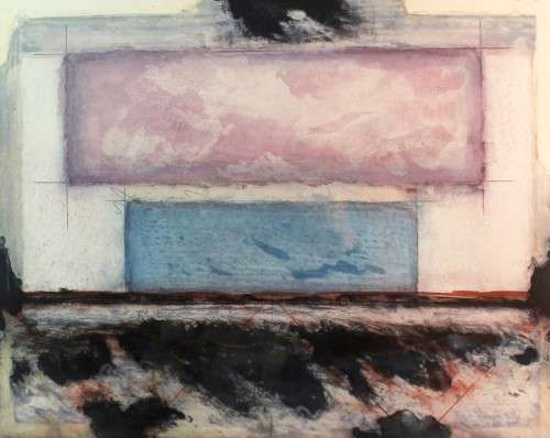 Mark Godwin - Xenon 1 - Abstract limited edition etching