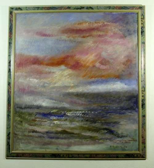 D Epstein - Abstract - Very large beauty!  102cm x 91cm ! - Bid now!!