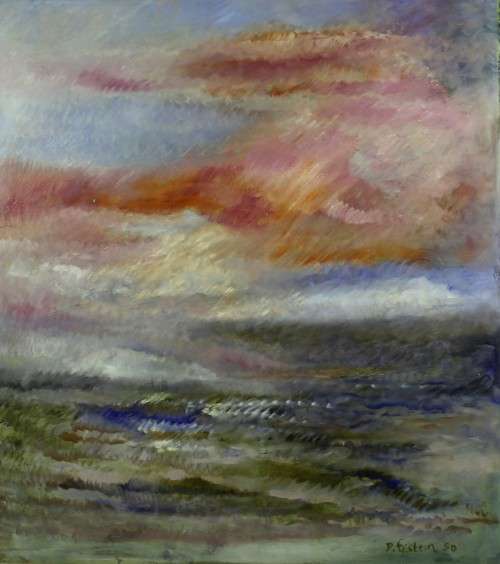 D Epstein - Abstract - Very large beauty!  102cm x 91cm ! - Bid now!!