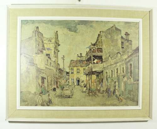 Gregoire Boonzaier  - District 6 - A beautiful print! Giveaway price, bid now!