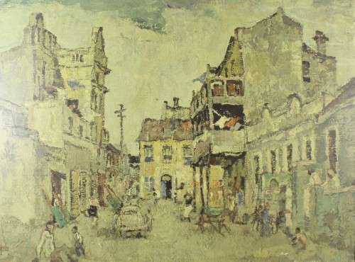 Gregoire Boonzaier  - District 6 - A beautiful print! Giveaway price, bid now!